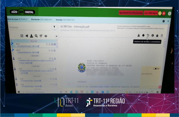 Você está visualizando atualmente Justiça do Trabalho do Amazonas e Roraima começa a operar no Juízo 100% Digital