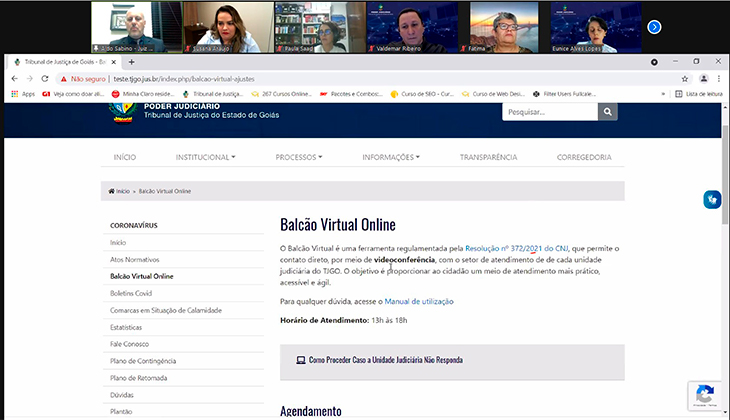 You are currently viewing GO: Judiciário amplia Balcão Virtual para todo o estado a partir de 23 de agosto