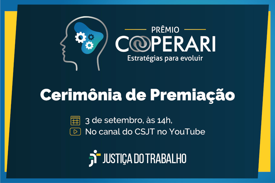 Você está visualizando atualmente Prêmio Cooperari: cerimônia de premiação será em 3 de setembro