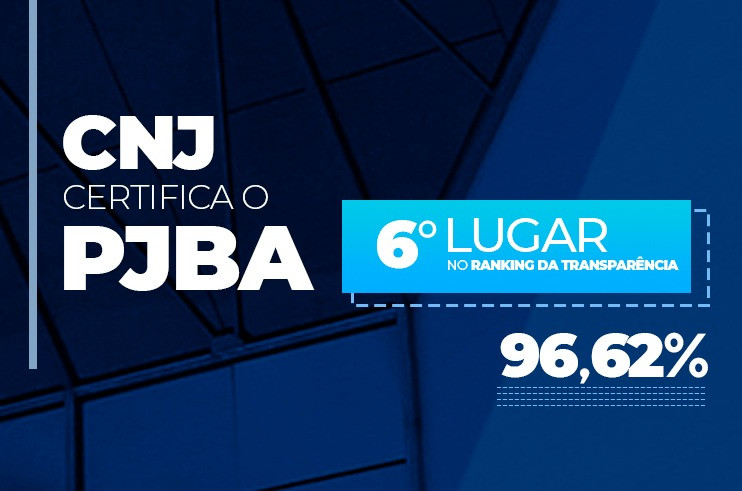 Leia mais sobre o artigo Judiciário baiano avança e alcança 6º lugar no Ranking da Transparência