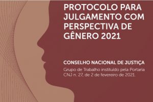 Imagem da capa do Protocolo para julgamento com perspectiva de gênero 2021