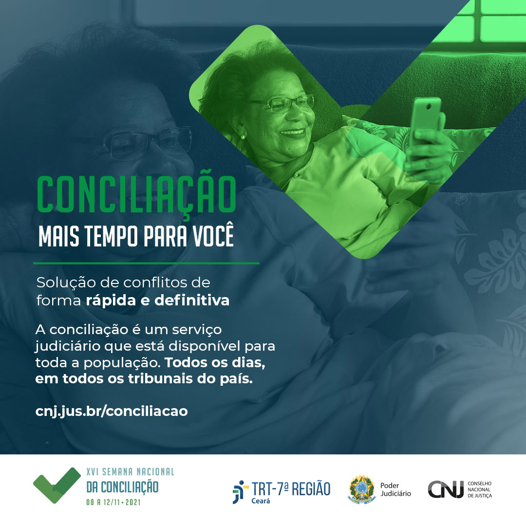 Leia mais sobre o artigo TRT do Ceará recebe pedidos de audiências para XVI Semana da Conciliação