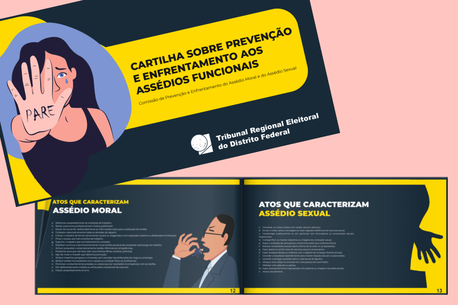 Leia mais sobre o artigo TRE-DF – Cartilha Prevenção e Enfrentamento aos Assédios Funcionais (nov/2021)