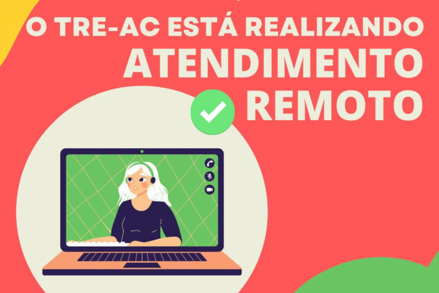 Você está visualizando atualmente Com atendimento presencial suspenso, Justiça Eleitoral do Acre atende on-line