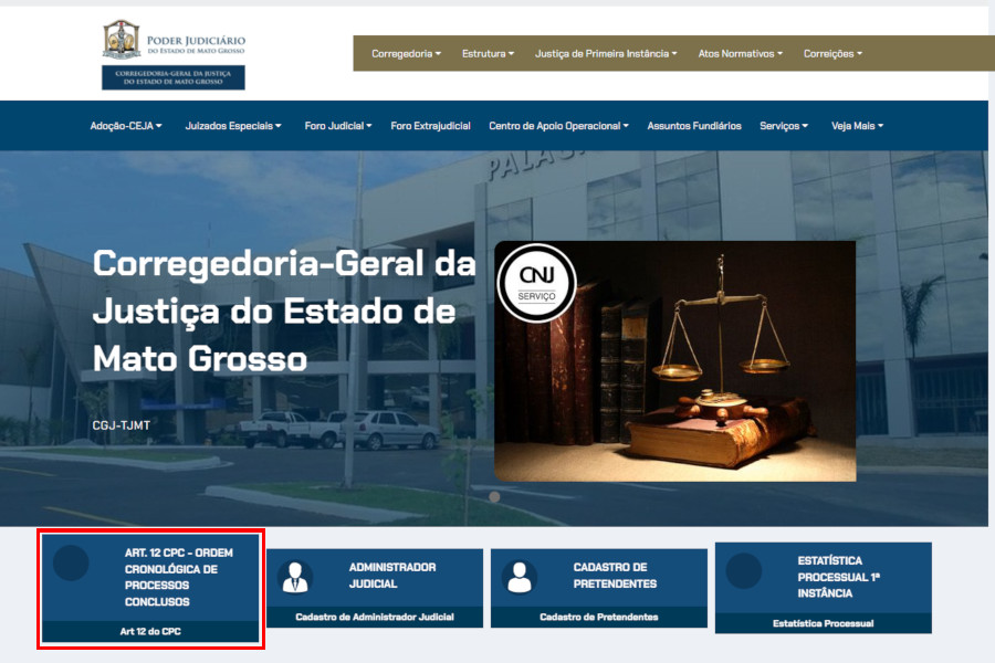 Você está visualizando atualmente Painel apresenta ordem cronológica de processos para julgamento em Mato Grosso