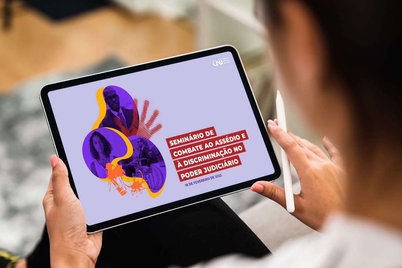 Você está visualizando atualmente Seminário apresenta pesquisa inédita sobre assédio e discriminação no Judiciário