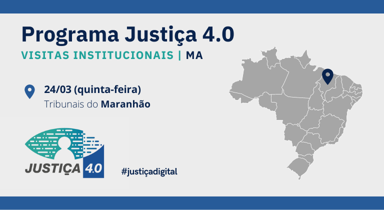 Você está visualizando atualmente Programa Justiça 4.0 – Visita Institucional aos tribunais do Maranhão