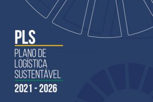 Arte sobre o Plano de Logística Sustentável 2021-2026 do TRT2.
