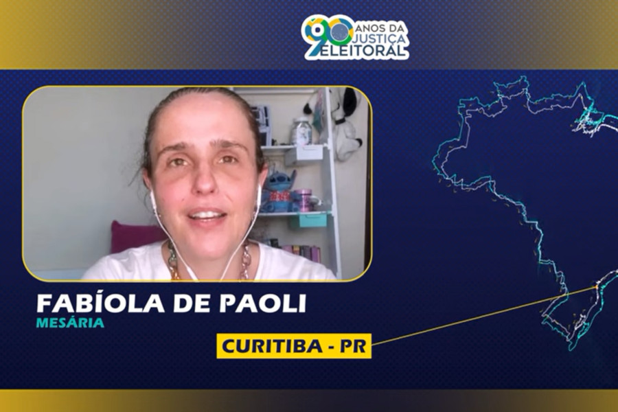 Você está visualizando atualmente Voluntária atua há mais de 15 anos como mesária em Curitiba (PR)