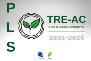 Logomarca do PLS 2021-2026 do TRE-AC.