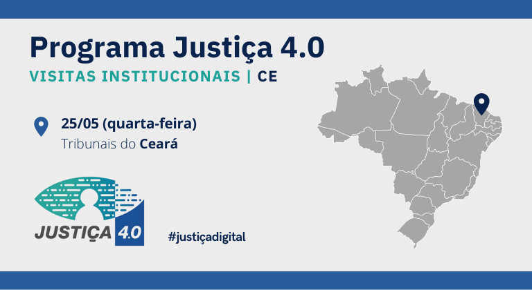 Você está visualizando atualmente Programa Justiça 4.0 – Visita institucional aos tribunais do Ceará (CE)