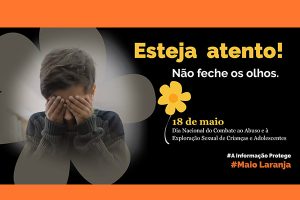 Arte de divulgação da campanha.