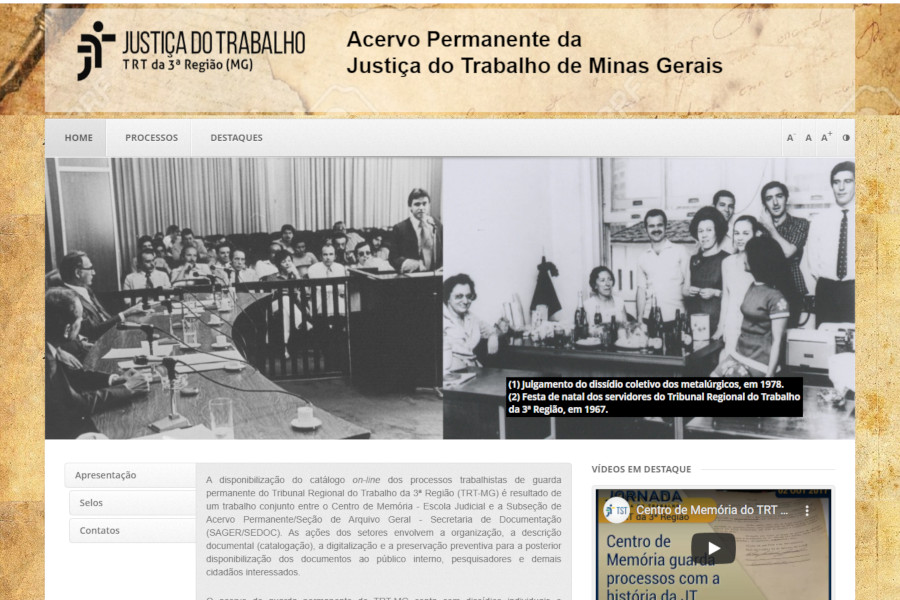 Leia mais sobre o artigo Catálogo on-line registra dissídios coletivos de 1989-2003 em Minas Gerais