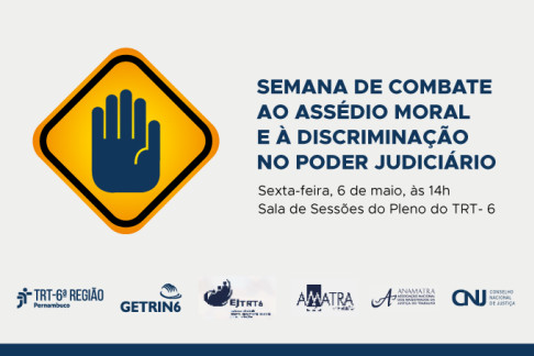 Você está visualizando atualmente Evento em Recife destaca Semana Nacional de Combate ao Assédio no Judiciário