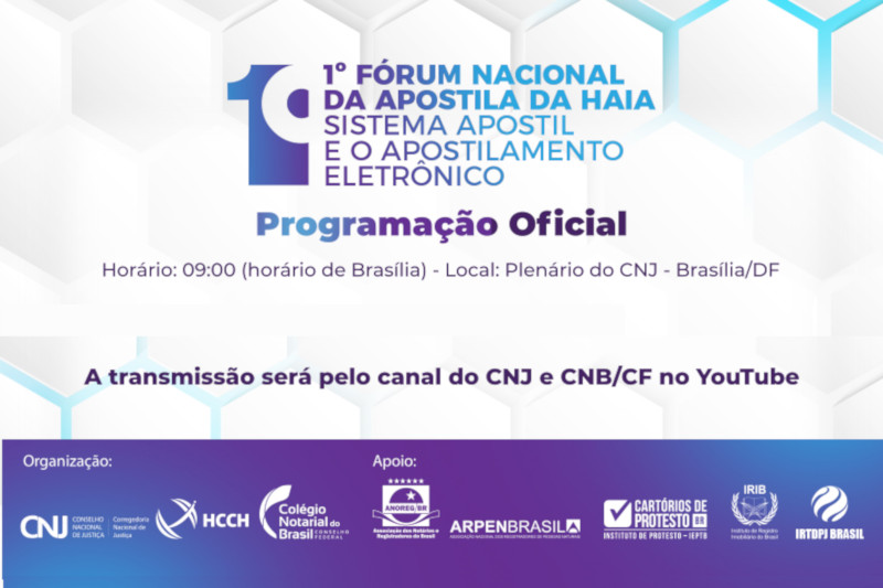 Banner de divulgação do evento.