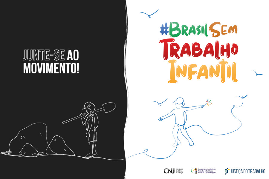 Você está visualizando atualmente CNJ participa de twittaço contra o trabalho infantil nesta sexta (10/6)