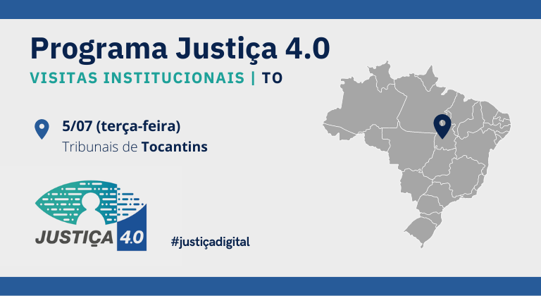 Você está visualizando atualmente Programa Justiça 4.0 – Visita Institucional aos tribunais de Tocantins