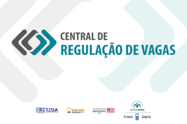Logomarca da Central de Regulação de Vagas do Maranhão.