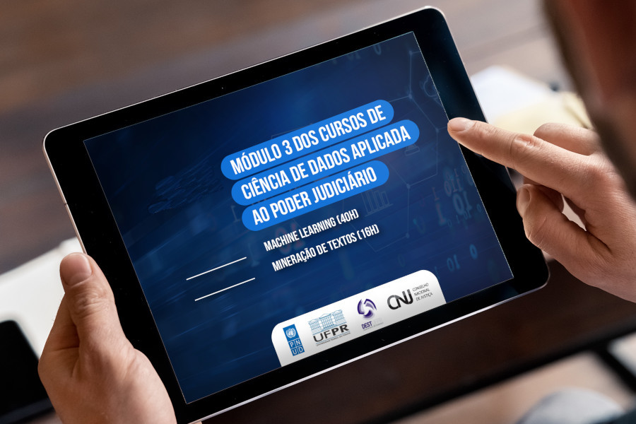 Você está visualizando atualmente CNJ divulga 1ª chamada para cursos de machine learning e mineração de dados