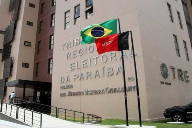 Foto da fachada da sede do Tribunal Regional Eleitoral da Paraíba (TRE-PB), em João Pessoa (PB).