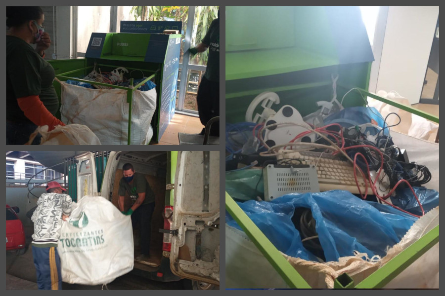 Você está visualizando atualmente Justiça Federal da 1ª Região coleta 139 quilos de resíduos eletrônicos