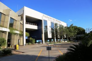 Foto da sede do Tribunal de Justiça de Mato Grosso (TJMT)