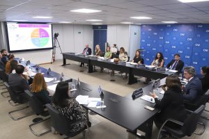 Reunião no CNJ com órgãos do Judiciário e Sistema de Justiça do DF sobre política de atenção às pessoas em situação de rua.