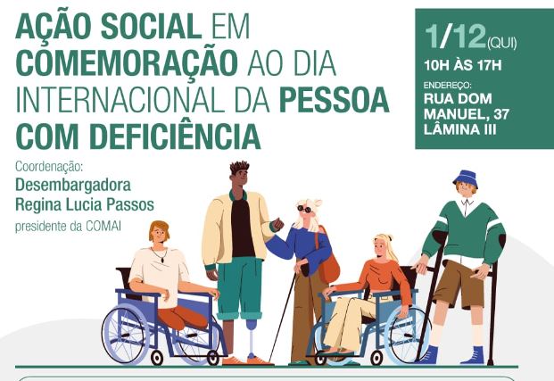 Você está visualizando atualmente Pessoas com deficiência: Justiça fluminense promove ação social