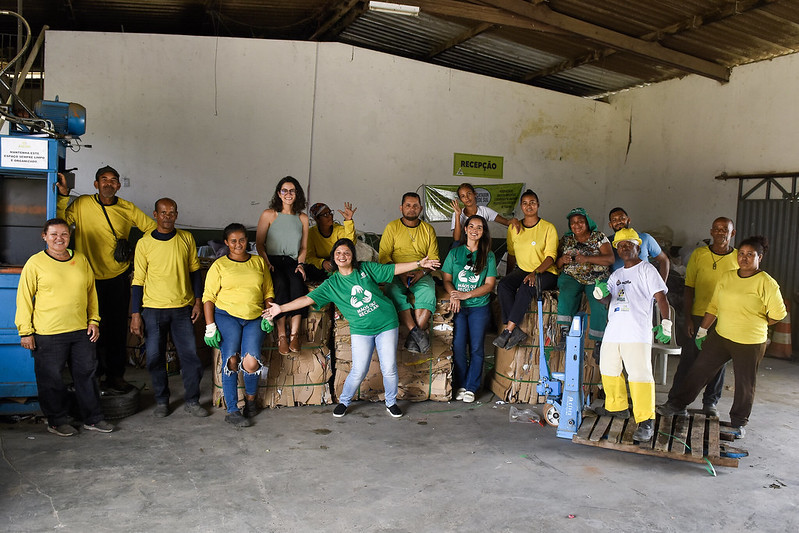 Você está visualizando atualmente Defensoria Pública baiana oferece apoio a catadores e projeto é premiado