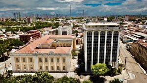 Foto áerea da sede do Tribunal de Justiça da Paraíba (TJPB)