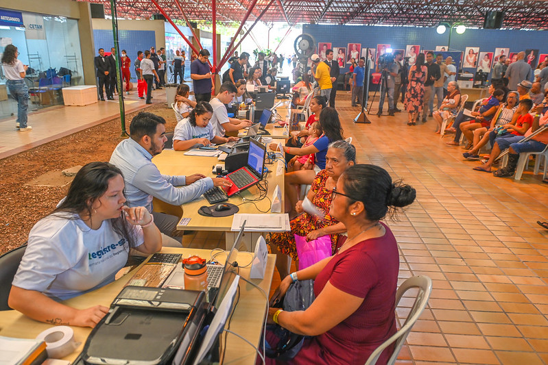 Você está visualizando atualmente Em Manaus, “Registre-se” começa com grande procura por documentação