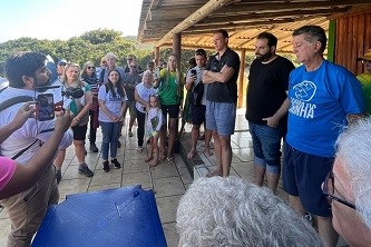 Você está visualizando atualmente Comissão de Conflitos Fundiários em SC faz visita técnica em Naufragados