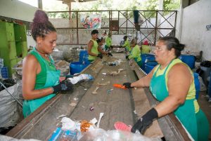 Justiça de Alagoas destina quase 100 toneladas de material para reciclagem