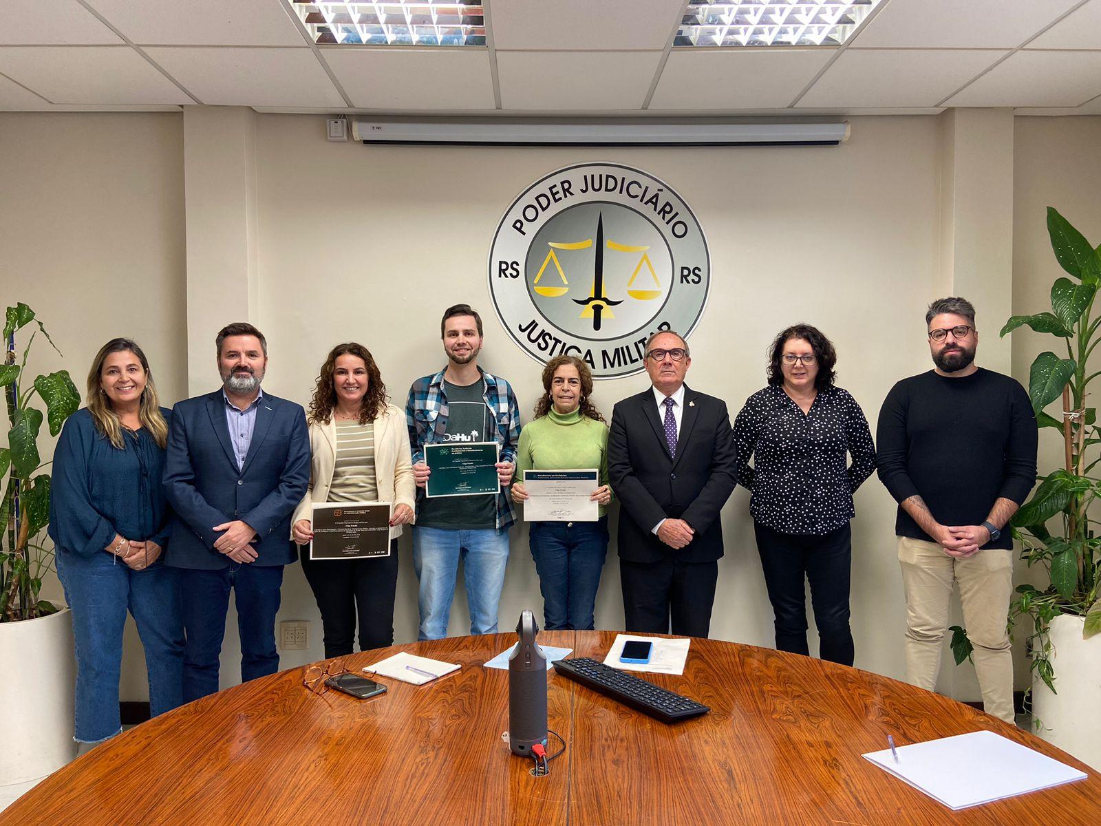 Você está visualizando atualmente Plataforma do CNJ viabiliza formação nas Ouvidorias da Justiça Militar gaúchas