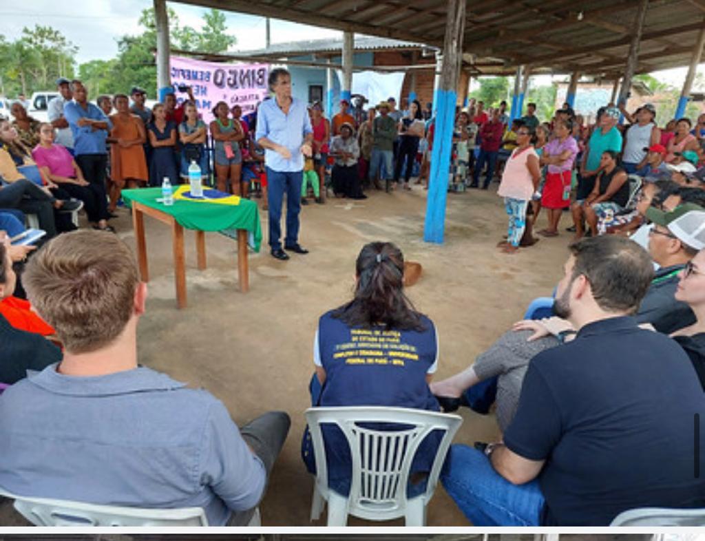 Você está visualizando atualmente Conselheiro do CNJ visita duas áreas em litígio fundiário em Benevides (PA)