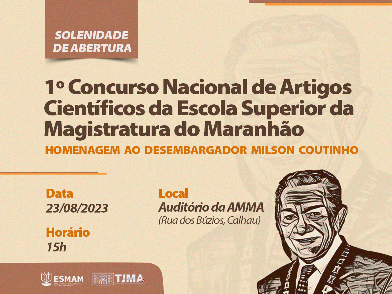 You are currently viewing Escola da Magistratura maranhense lança 1º Concurso Nacional de Artigos Científicos