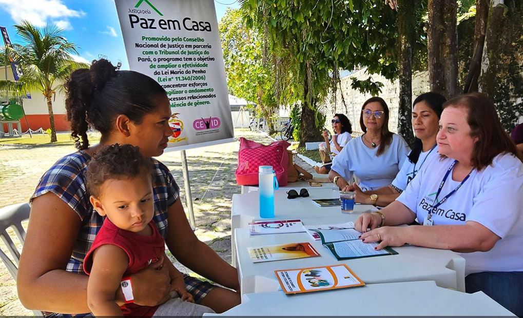 Você está visualizando atualmente Justiça do Pará leva Justiça pela Paz em Casa à ação do Sindicato da Construção Civil