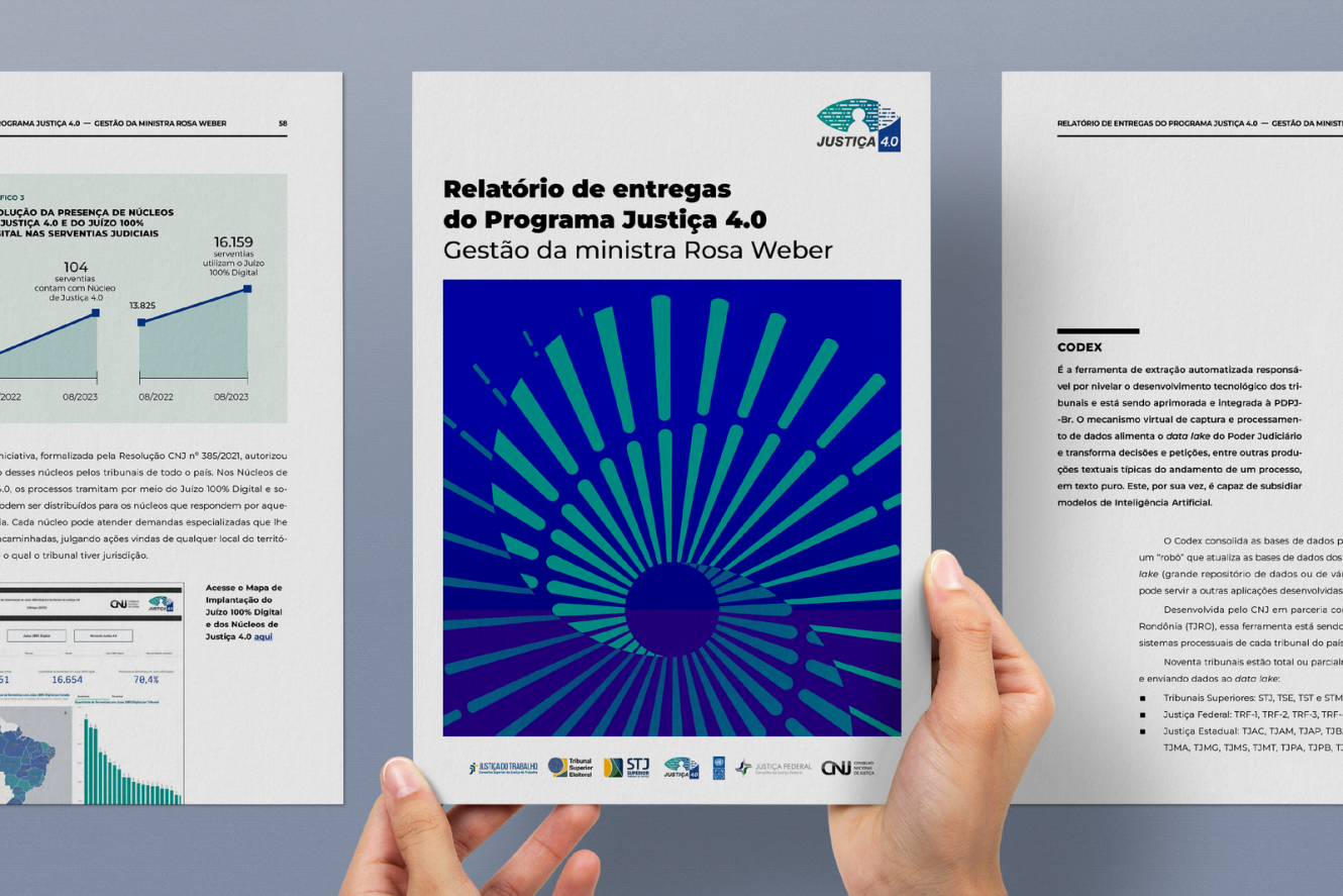 Você está visualizando atualmente Consolidação da PDPJ-Br é destaque em relatório de gestão da ministra Rosa Weber