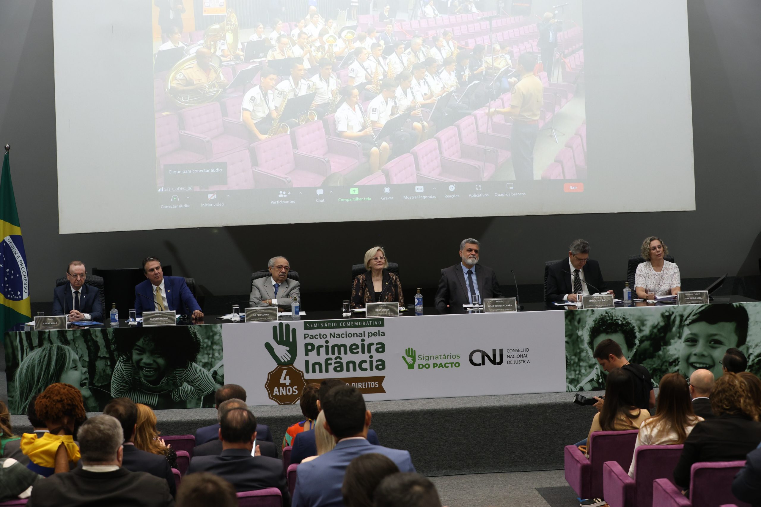 Você está visualizando atualmente Mais quarenta instituições aderem ao Pacto da Primeira Infância em seminário comemorativo