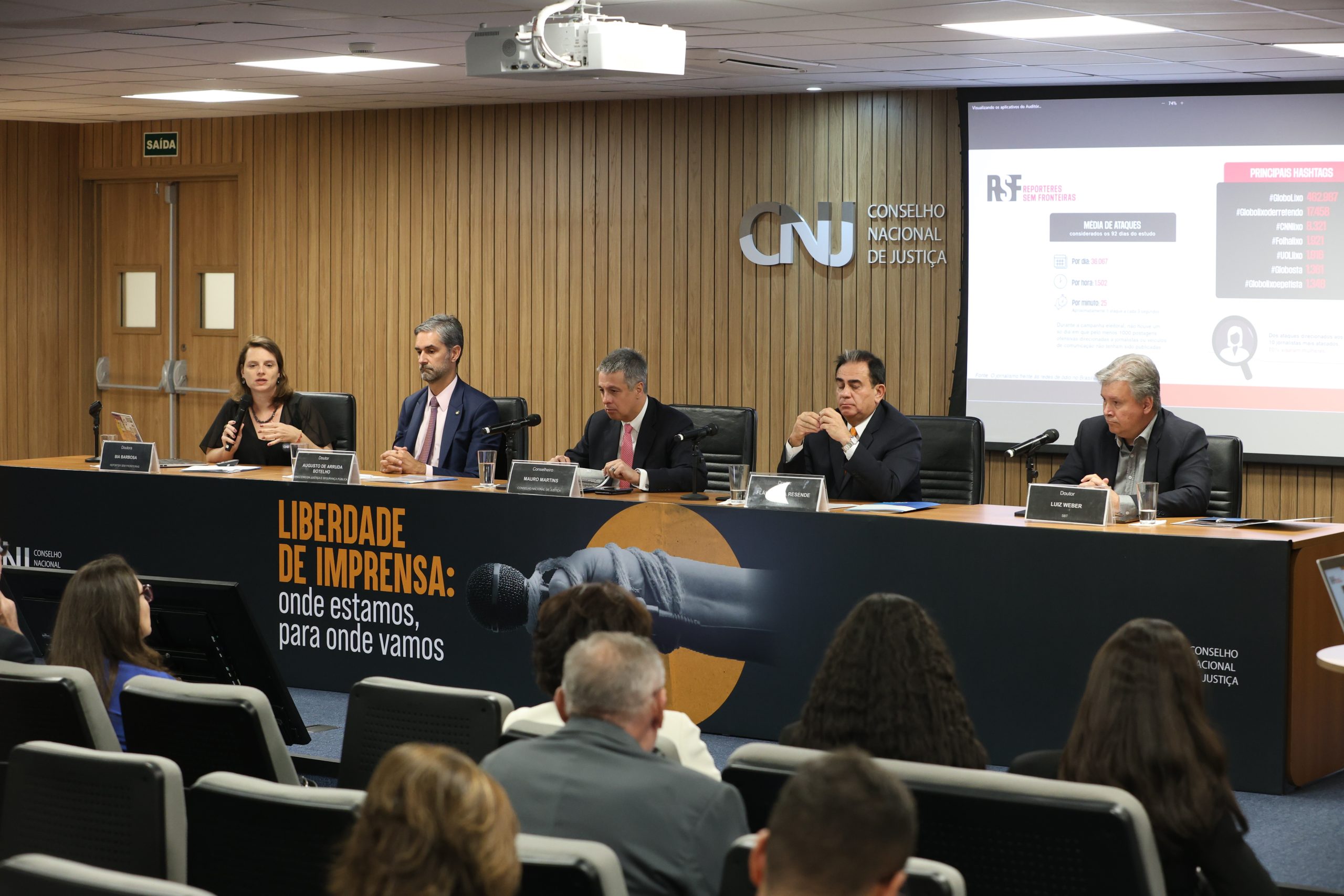 Você está visualizando atualmente Profissionais apresentam demandas em nome da defesa do exercício do bom jornalismo