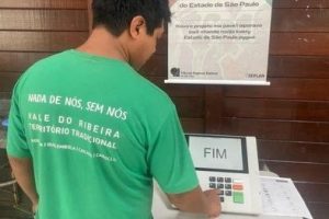 Read more about the article Projeto da Justiça Eleitoral paulista apoia indígenas a exercerem seus direitos
