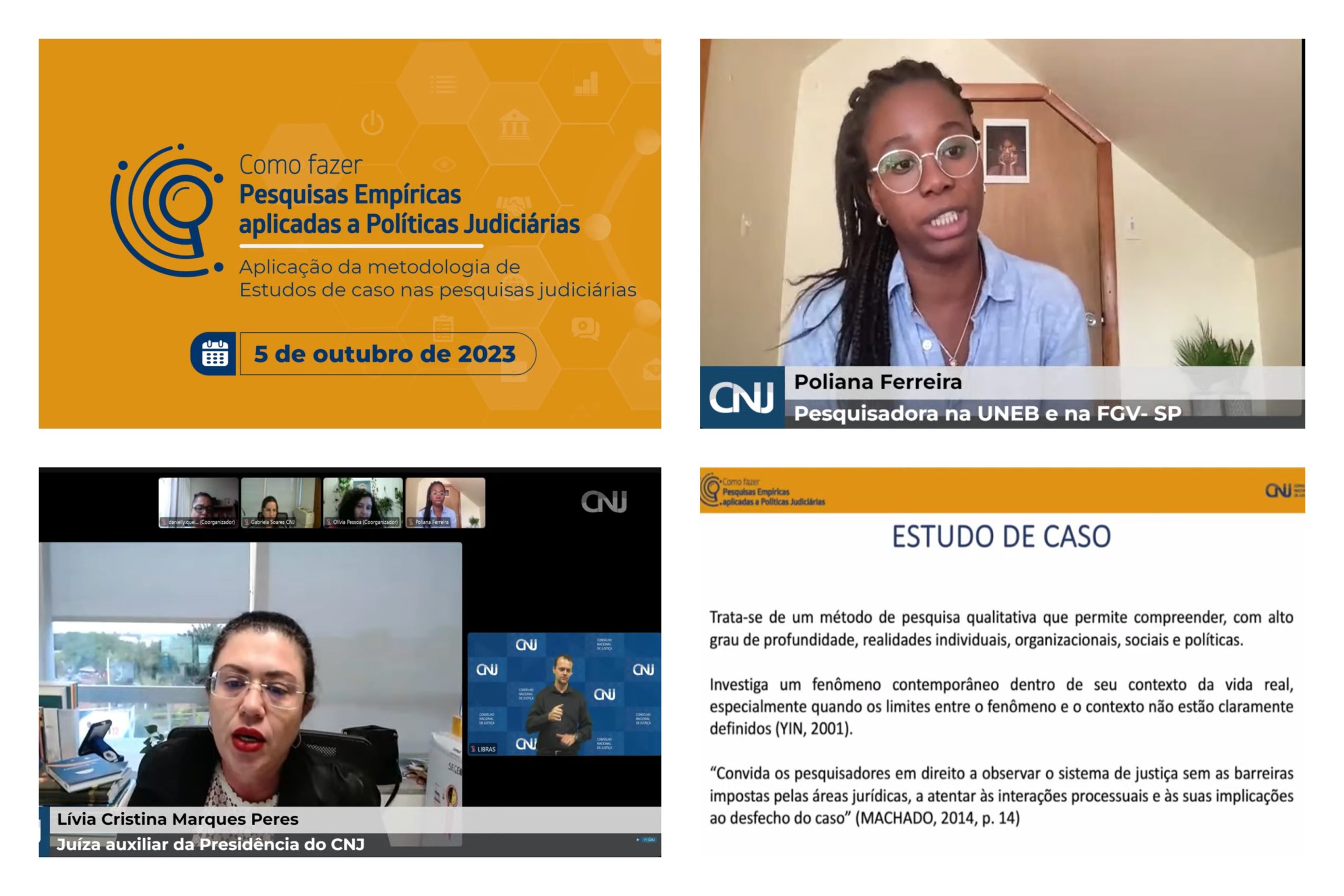 Você está visualizando atualmente Palestra apresenta método de estudo de caso aplicado a pesquisas judiciárias