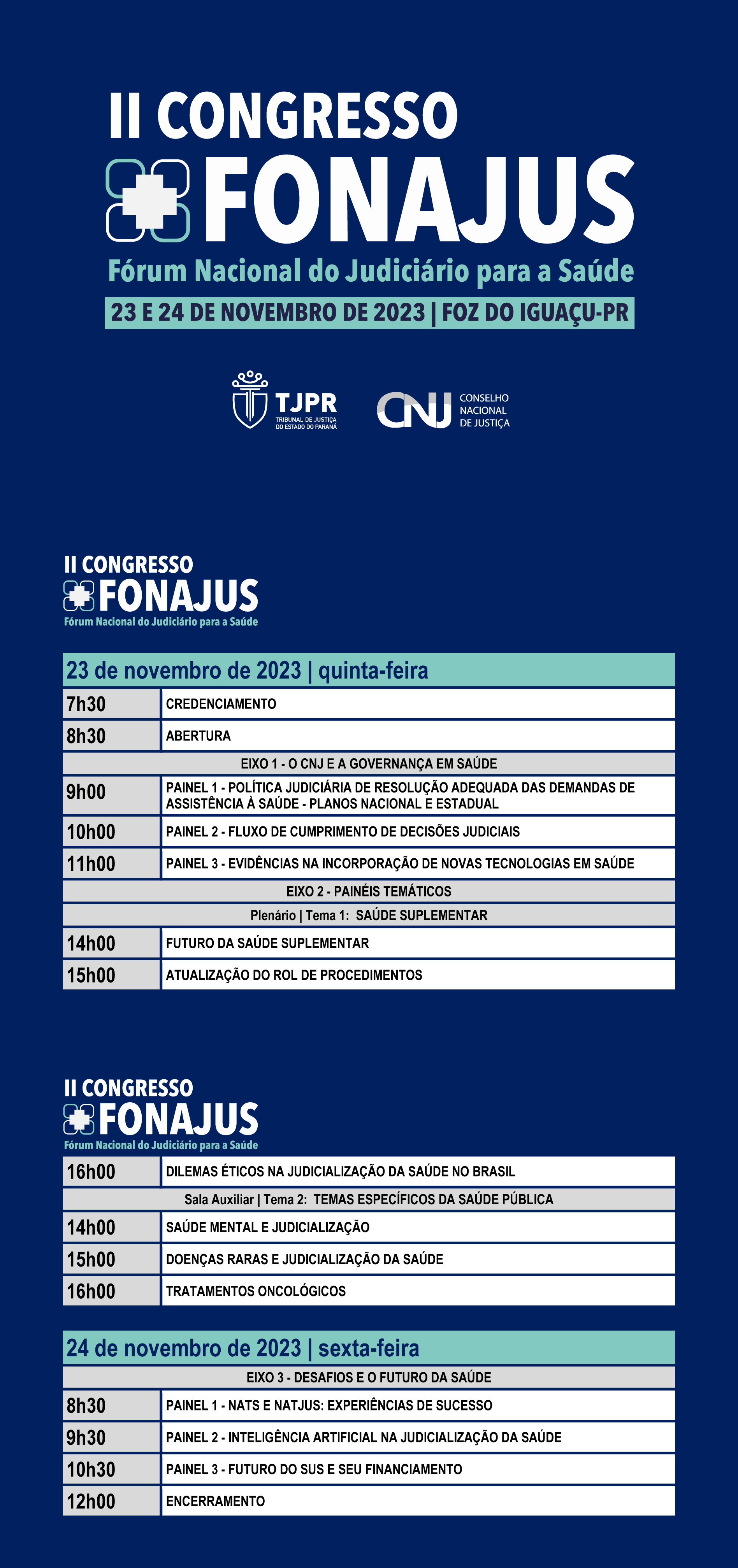 II Congresso Nacional do FONAJUS