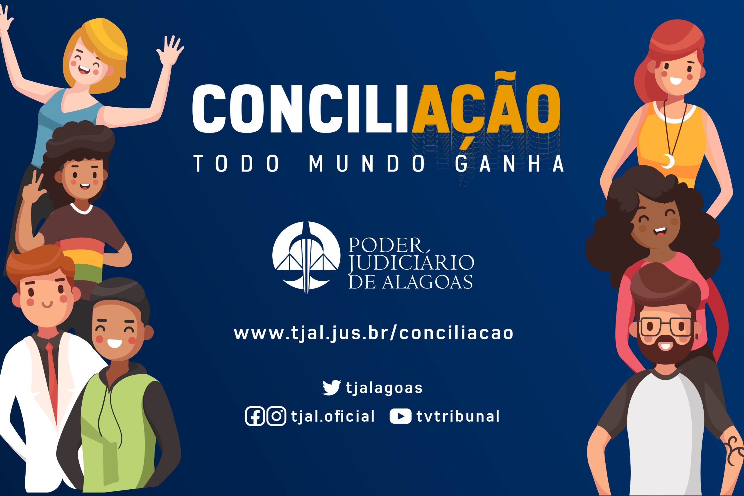 Você está visualizando atualmente Semana da Conciliação inicia atividades no Maceió Shopping nesta segunda (6/11)