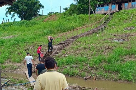 Você está visualizando atualmente Seca histórica no Amazonas aumentou dificuldade de se levar a justiça às comunidades