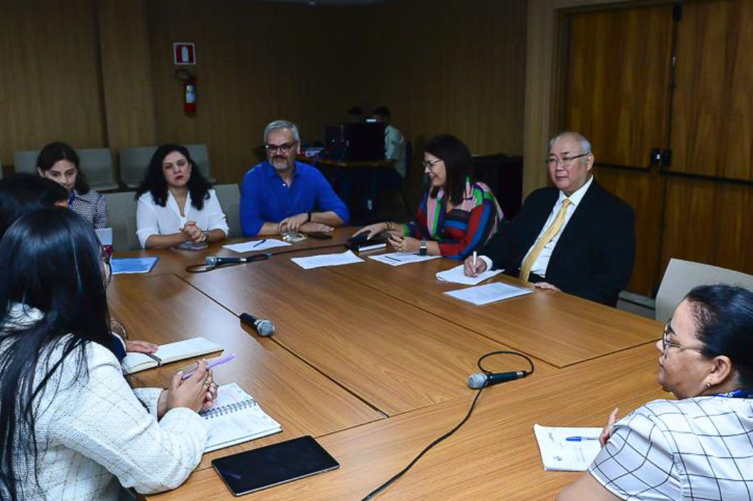 Você está visualizando atualmente Comitê Estadual de Saúde do Pará se reúne com conselheiro do CNJ