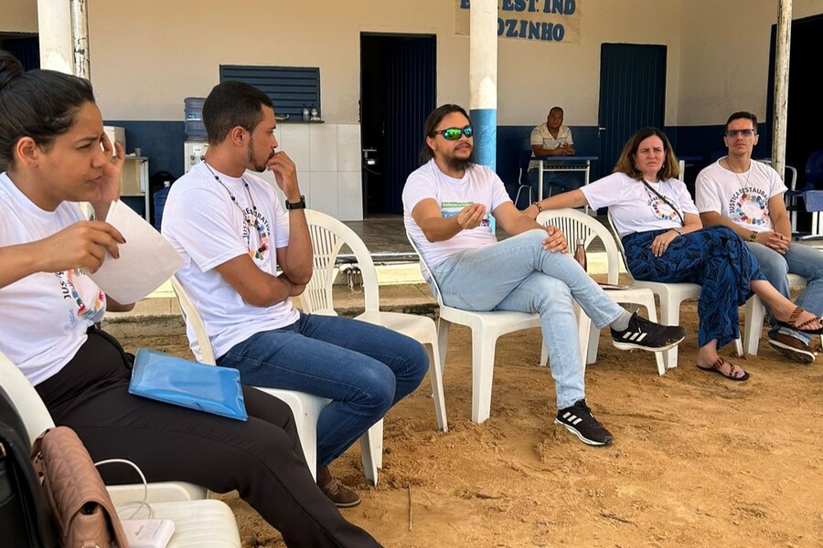 Você está visualizando atualmente Tribunal do Tocantins participa de círculos restaurativos com indígenas Krahô e Goiatins