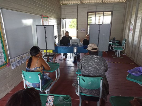 Você está visualizando atualmente Justiça Eleitoral do Amapá realiza atendimentos no interior do estado