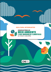capa da publicação "guia para integrantes do observatório do meio ambiente"