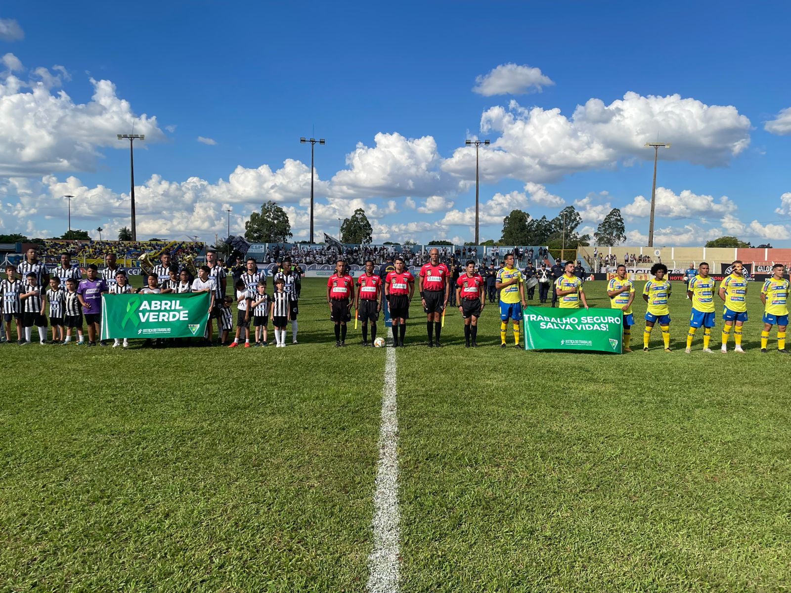 Você está visualizando atualmente No Mato Grosso do Sul, final do campeonato tem ação a favor da redução de acidentes de trabalho